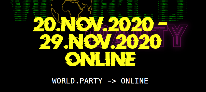 picture of a banner or logo from World.party -> Online