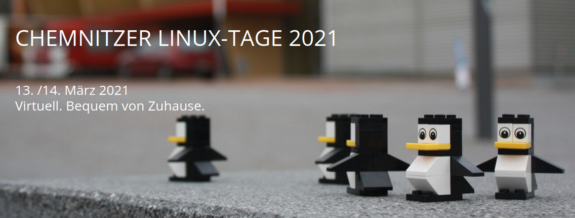 picture of a banner or logo from Chemnitzer Linux-Tage 2021