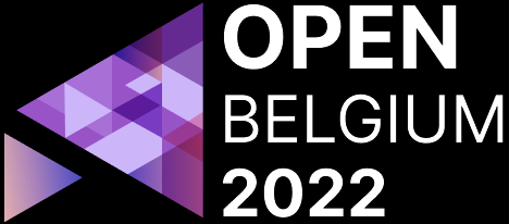 picture of a banner or logo from Open Belgium 2022