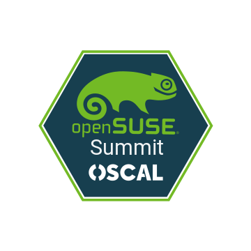 picture of a banner or logo from openSUSE Summit at OSCAL